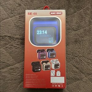 ANC ENC SE-60 Wireless Earbuds with Charging Case